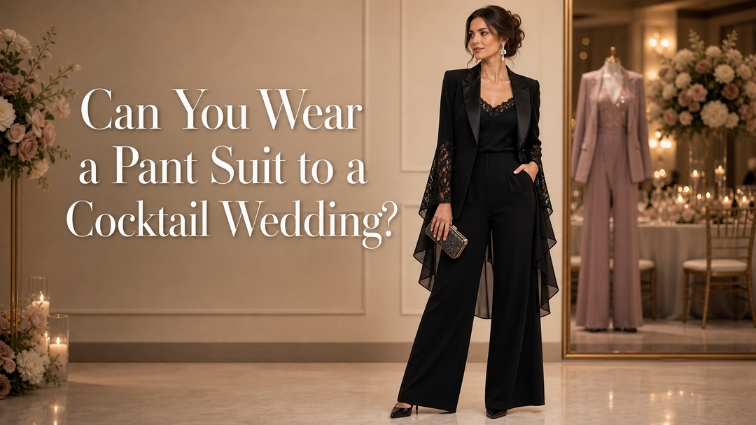 Can You Wear a Pant Suit to a Cocktail Wedding?