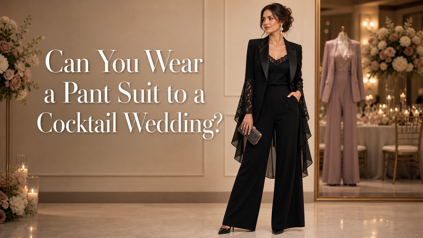 can you wear dress pants to a cocktail party Pants at a cocktail party? Groundbreaking. Because at this big age, I'm prioritizing comfort and the only thing I'm chasing is the waiter with the appetizers Anyhoo, NYFW is in the