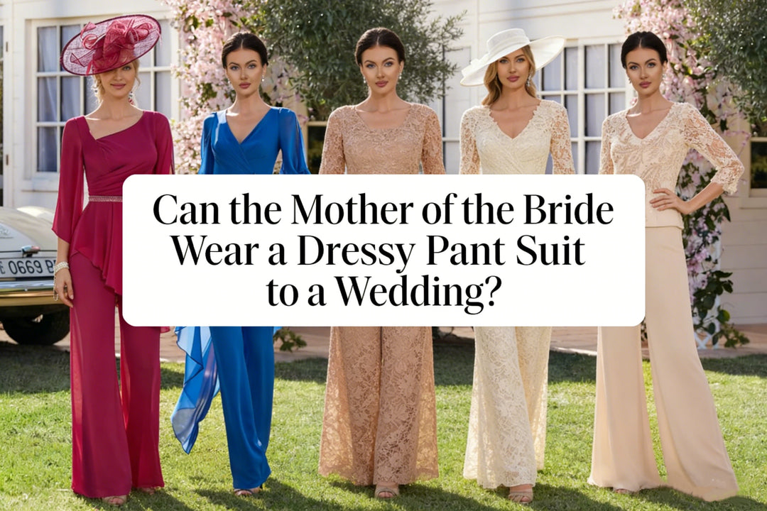 Can the Mother of the Bride Wear a Dressy Pant Suit to a Wedding