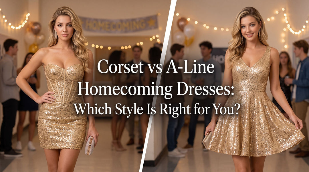 Corset vs A-Line Homecoming Dresses: Which Style Is Right for You?
