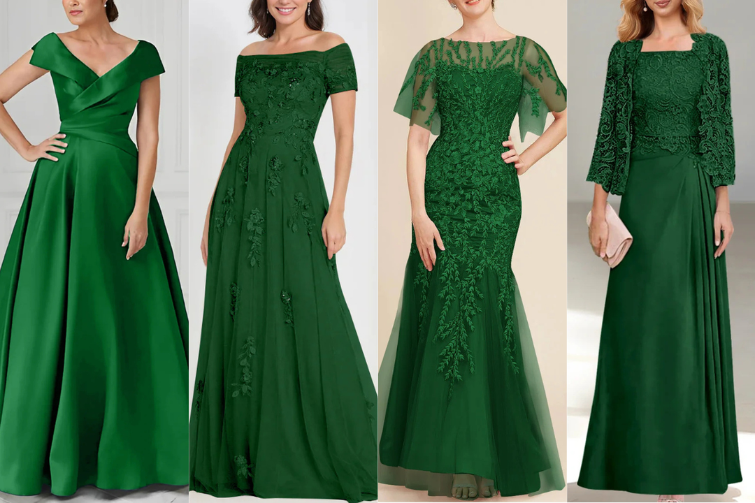 Green Mother of the Bride Dresses