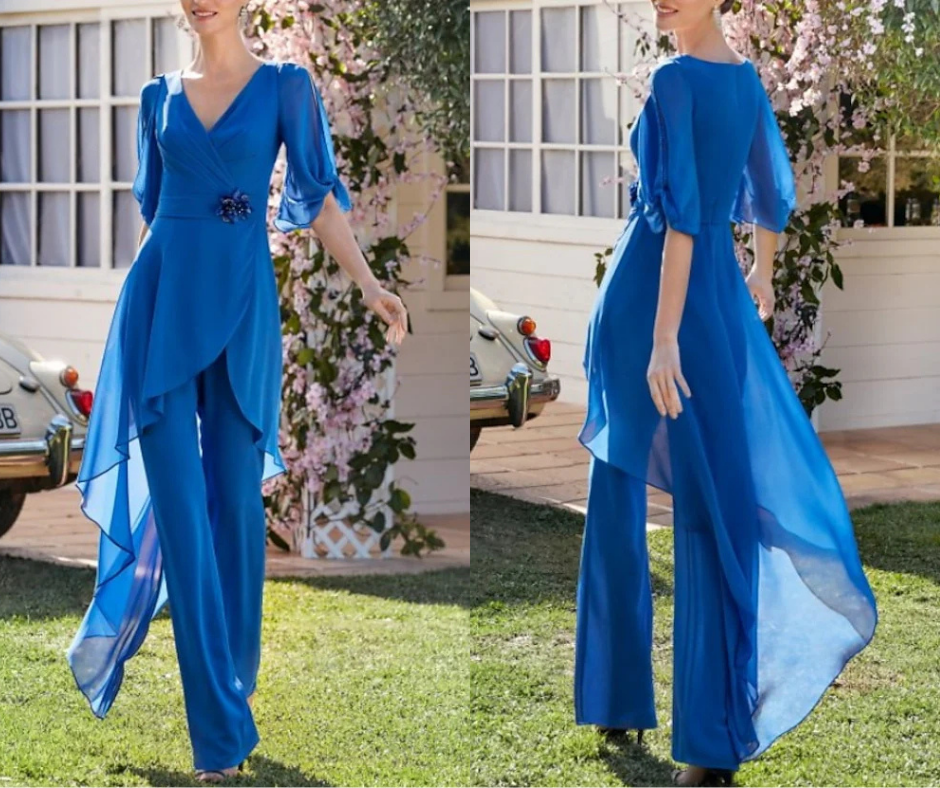 Mondressy Mother of the Bride Pant Suits