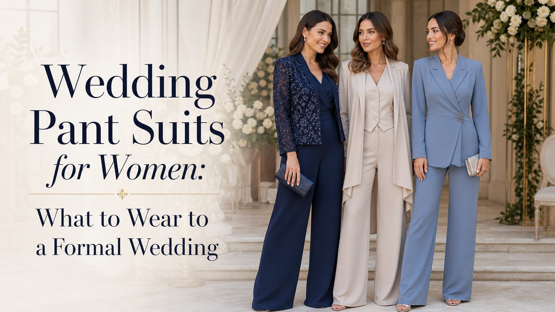 Wedding Pant Suits for Women: What to Wear to a Formal Wedding