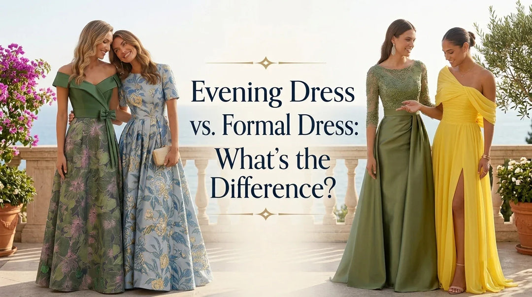 Evening Dress vs. Formal Dress: What's the Difference?
