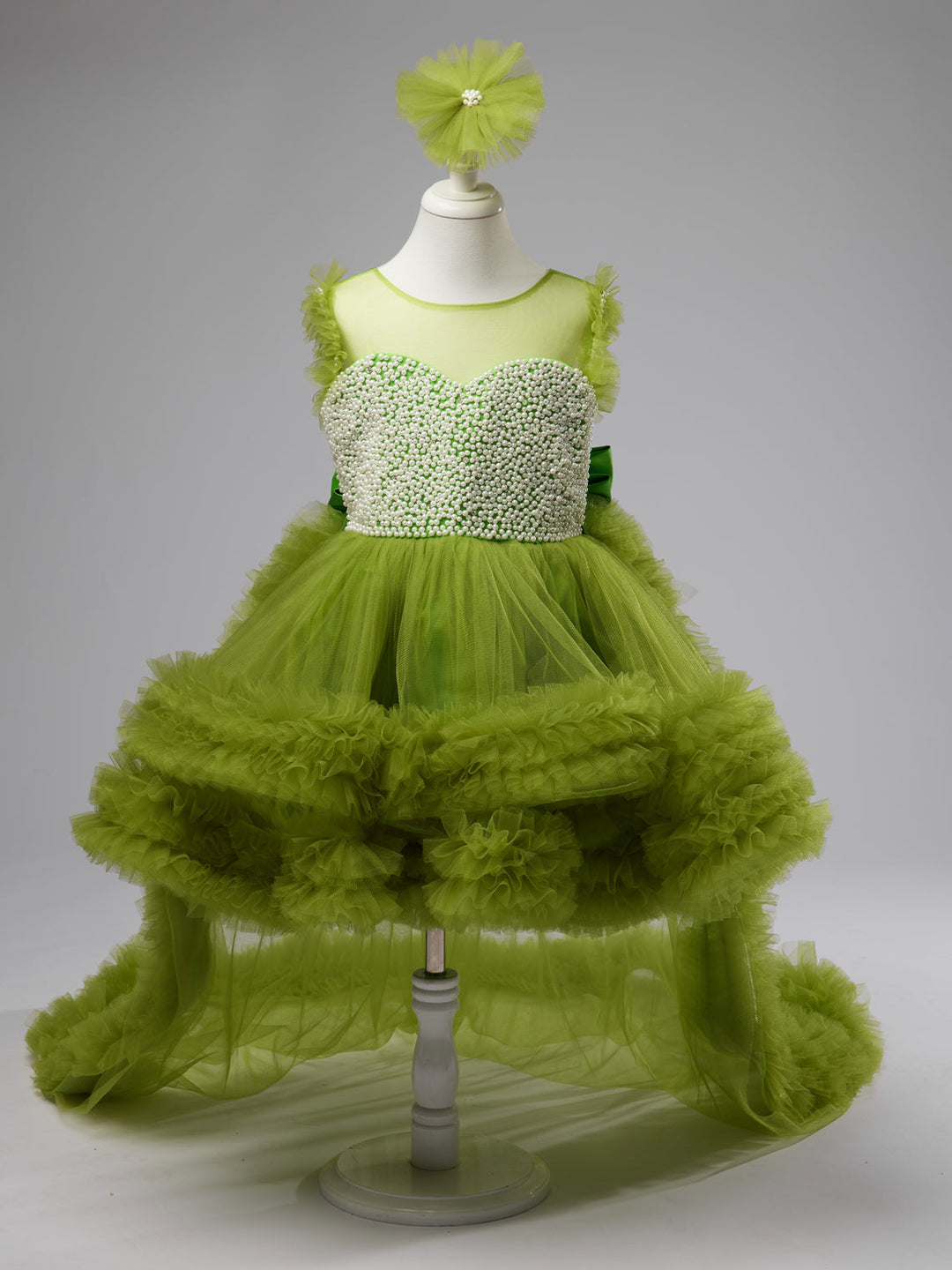 Ball-Gown/Princess Tulle Asymmetrical 1st Birthday Party Baby Girl Dress, 12M / As Picture Ball-Gown/Princess Tulle Asymmetrical 1st Birthday Party Baby Girl Dress, 12M / As Picture