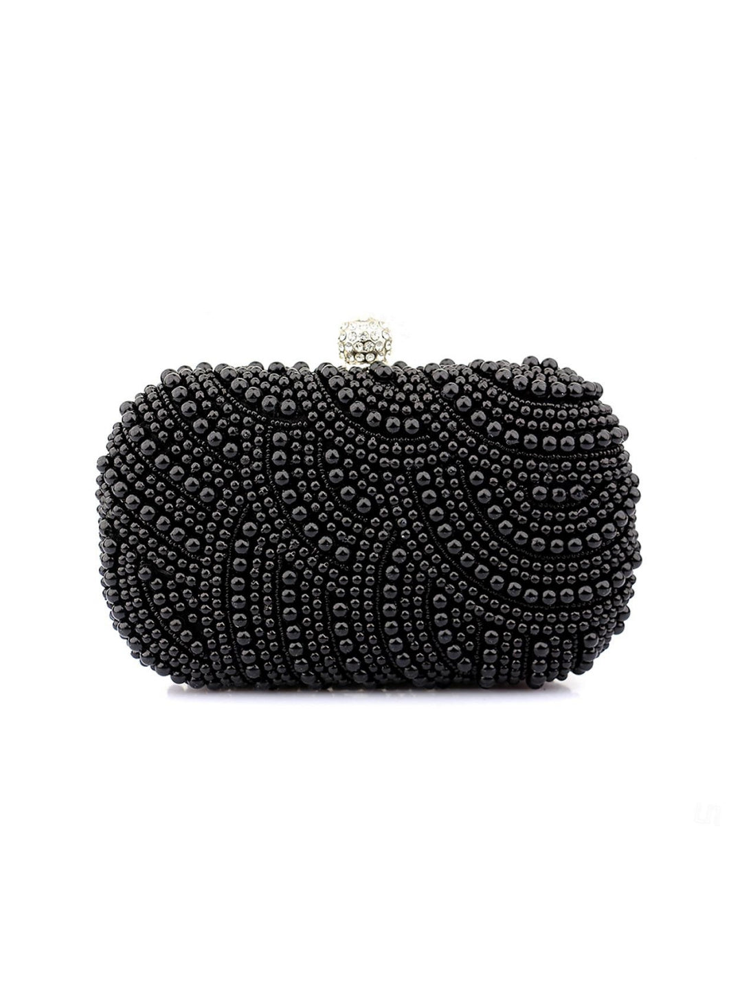 Alloy PVC  Solid Color Crystals Rhinestone Clutches & Evening Bags