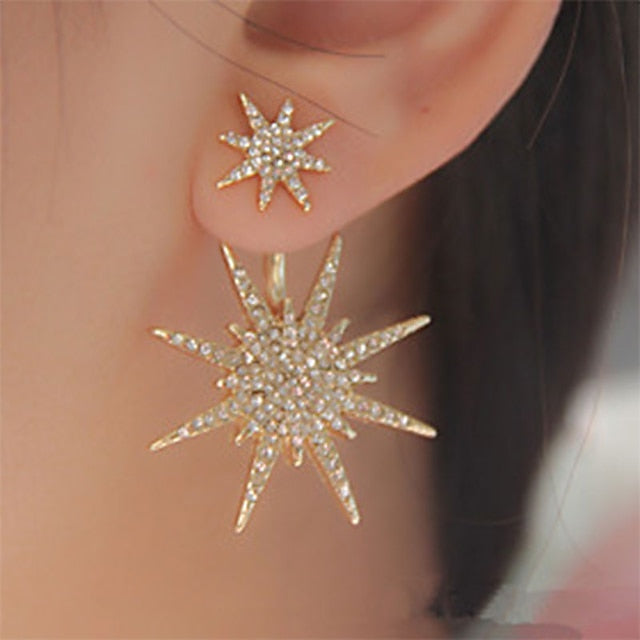 Earrings For Women's Crystal Party Cubic Zirconia Rhinestone Star