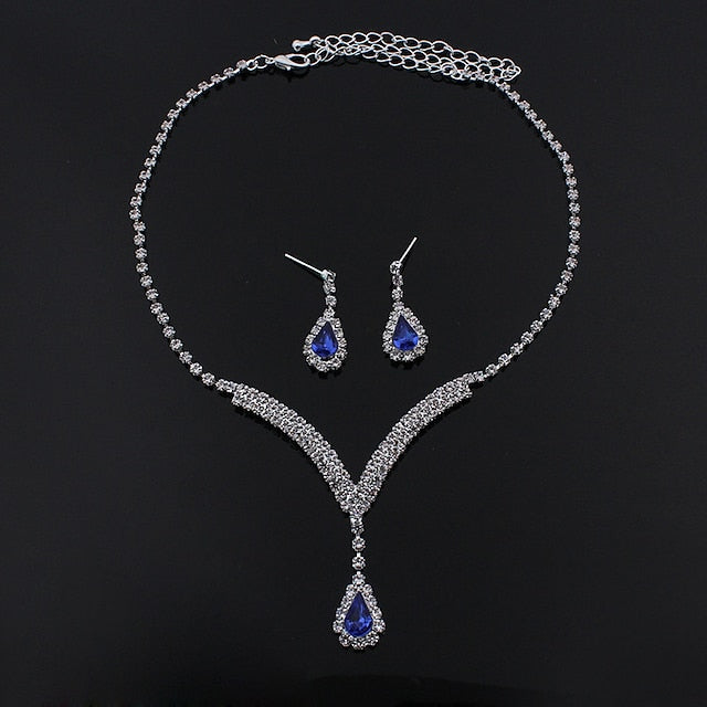 1 set Bridal Jewelry Sets For Women's Party Formal Rhinestone Alloy Chandelier