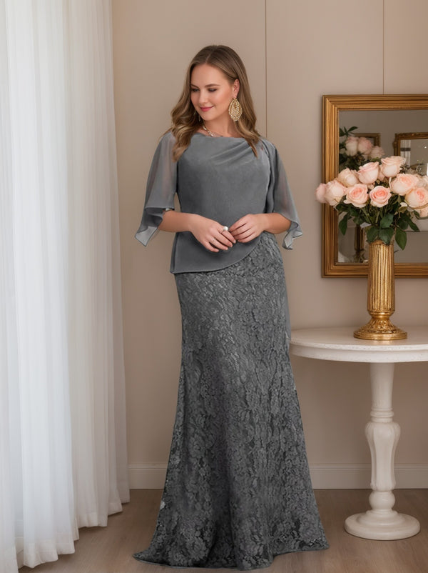 Sheath/Column Mother of the Bride Dresses with Applique