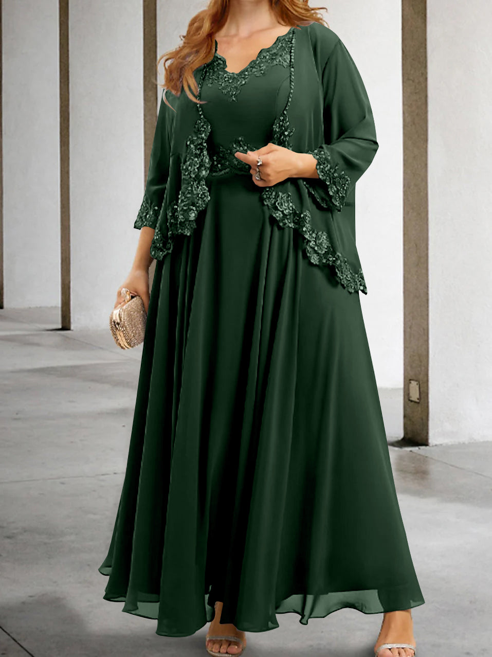 A-Line/Princess Mother of the Bride Dresses with Applique