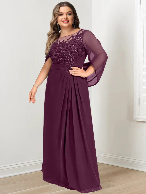 Burgundy Formal Dresses Macy's Wine Dress A-Line/Princess Scoop Floor-Length Plus Size Mother Of The Bride Dress Mondressy Burgundy Formal Dresses Macy's Wine Dress A-Line/Princess Scoop Floor-Length Plus Size Mother Of The Bride Dress Mondressy