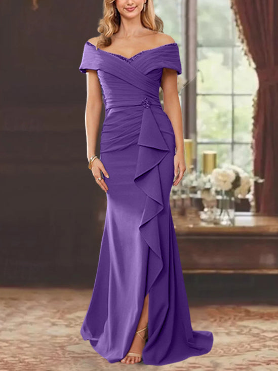 Latest Chic Purple Mother of the Bride Dresses | Lavender, Plum & Mauve Gowns - Mondressy Latest Chic Purple Mother of the Bride Dresses | Lavender, Plum & Mauve Gowns - Mondressy