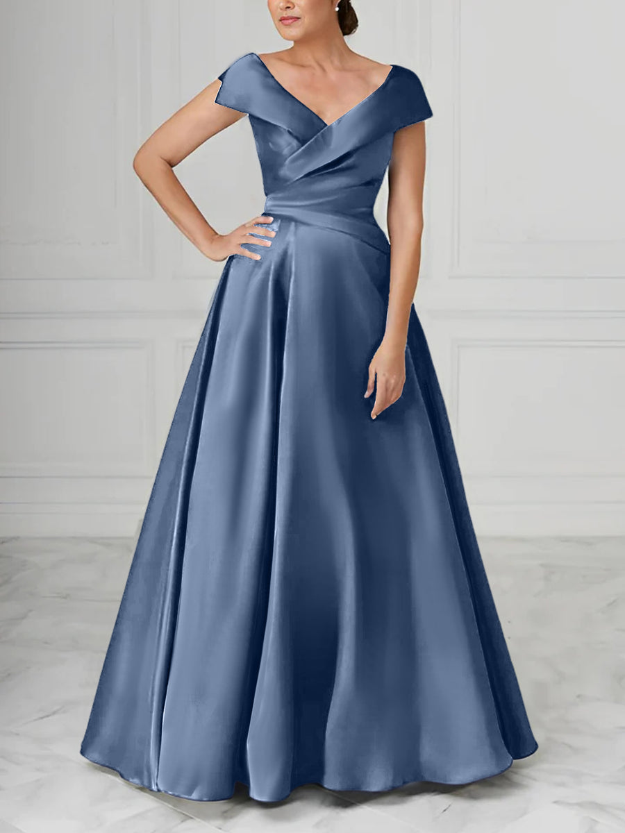 Best Steel Blue Mother of the Bride Dresses | Mondressy Best Steel Blue Mother of the Bride Dresses | Mondressy