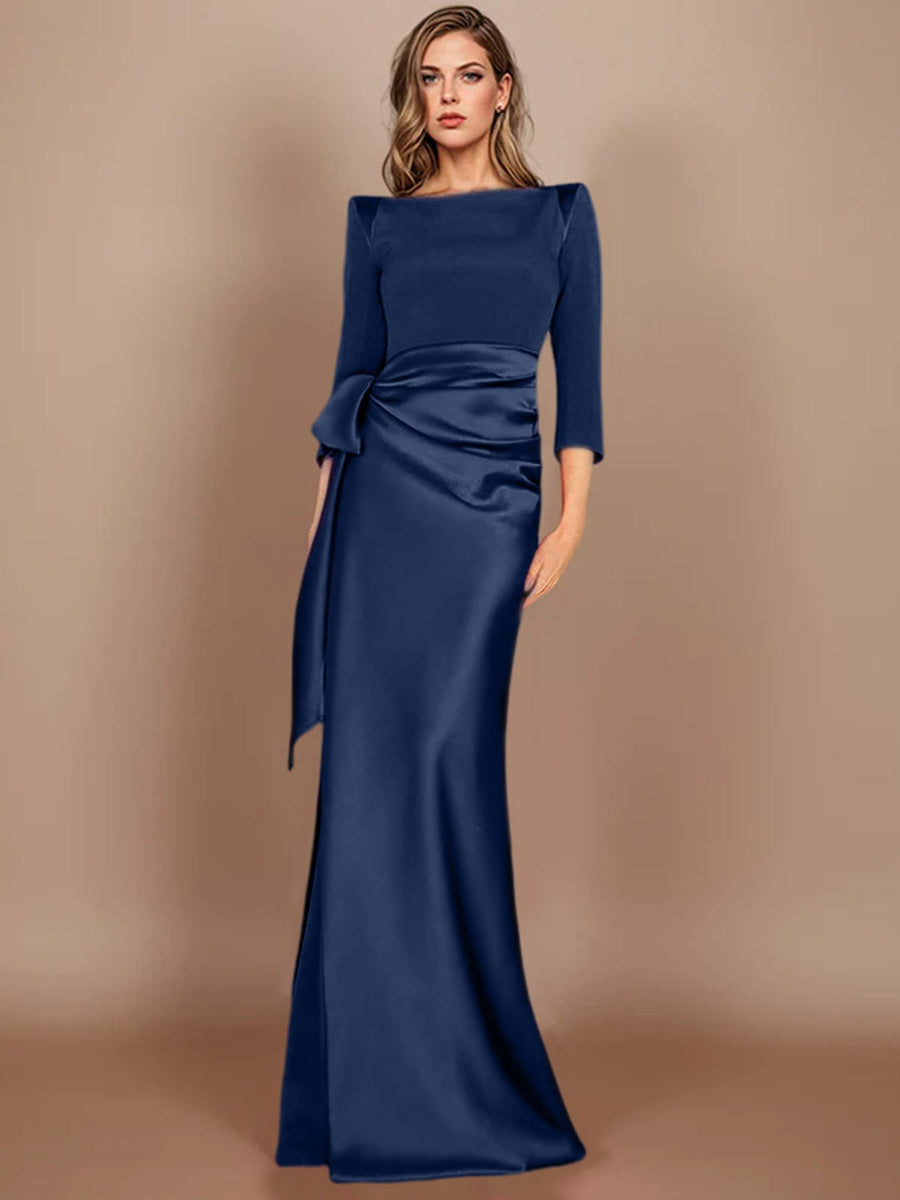 Navy Blue Mother of the Bride & Groom Dresses | Mondressy Navy Blue Mother of the Bride & Groom Dresses | Mondressy