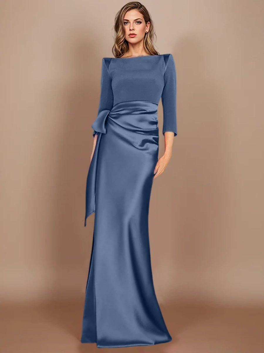 Best Steel Blue Mother of the Bride Dresses | Mondressy Best Steel Blue Mother of the Bride Dresses | Mondressy