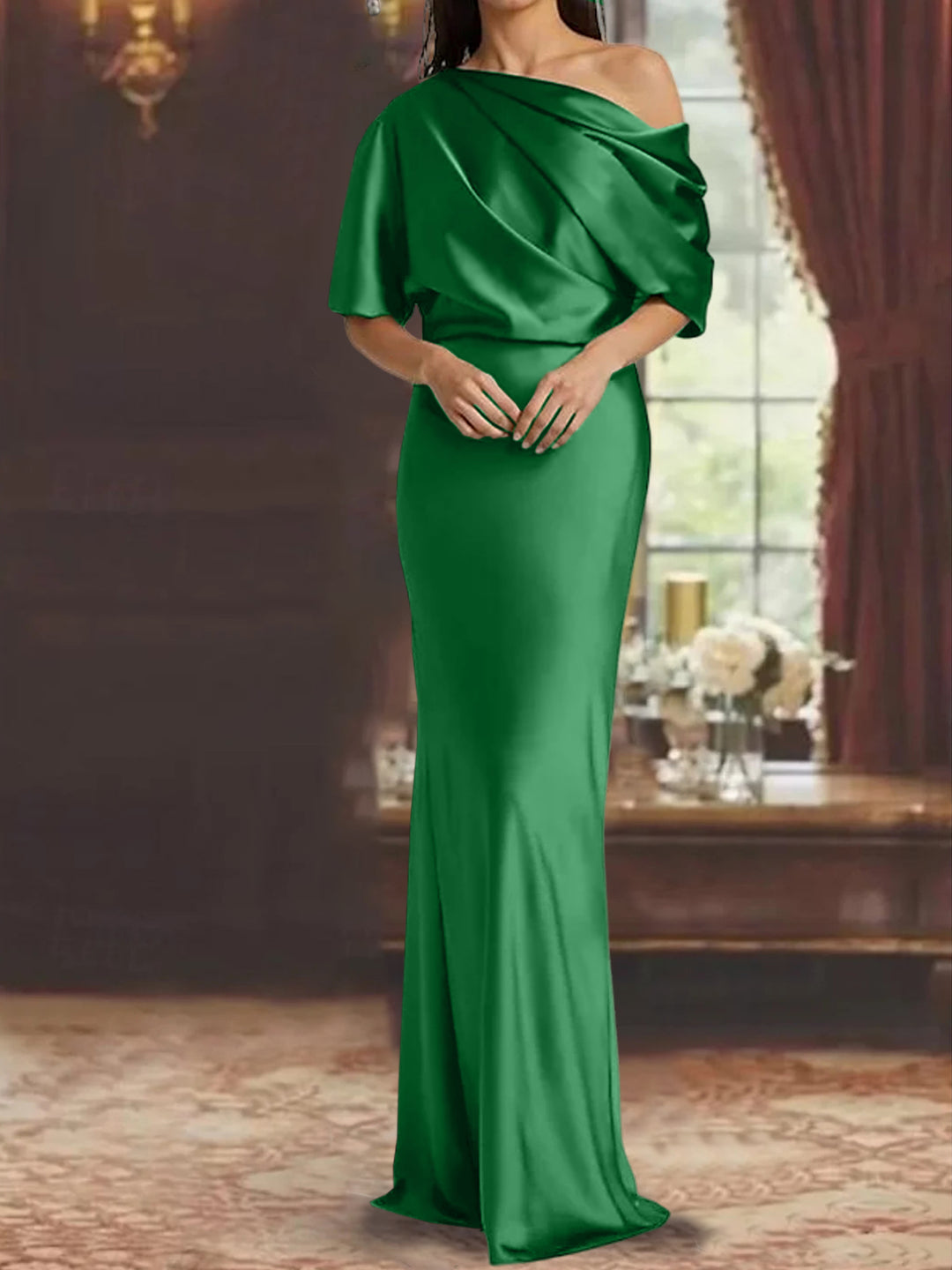 monse deconstructed one shoulder suiting dress All Over Cherry Embroidered Dress 2 / Black