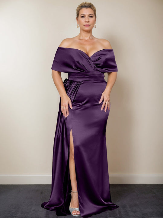 Plum Mother of the Bride Dresses Every Body Type Now 5 Mondressy