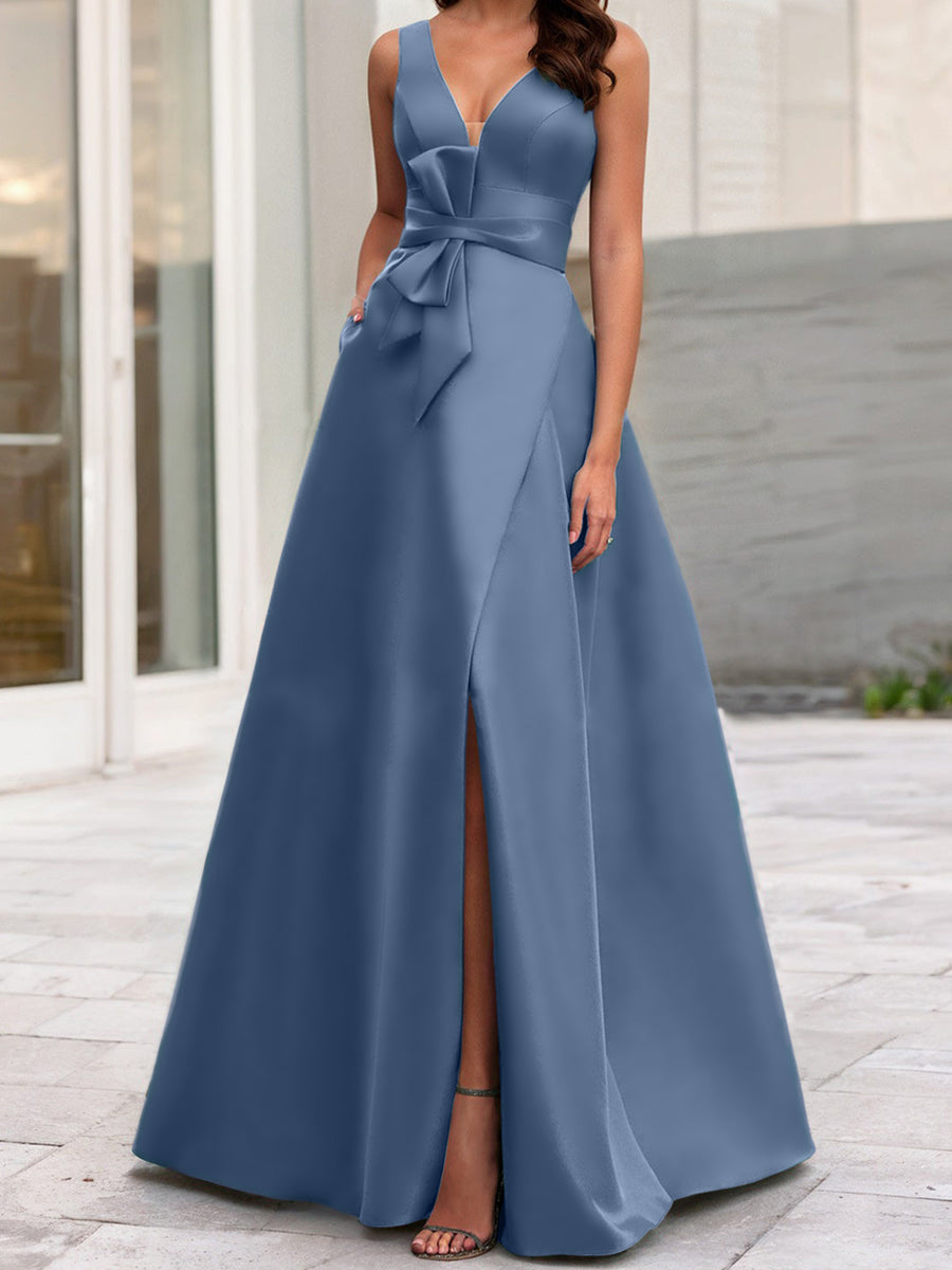 Best Steel Blue Mother of the Bride Dresses | Mondressy Best Steel Blue Mother of the Bride Dresses | Mondressy
