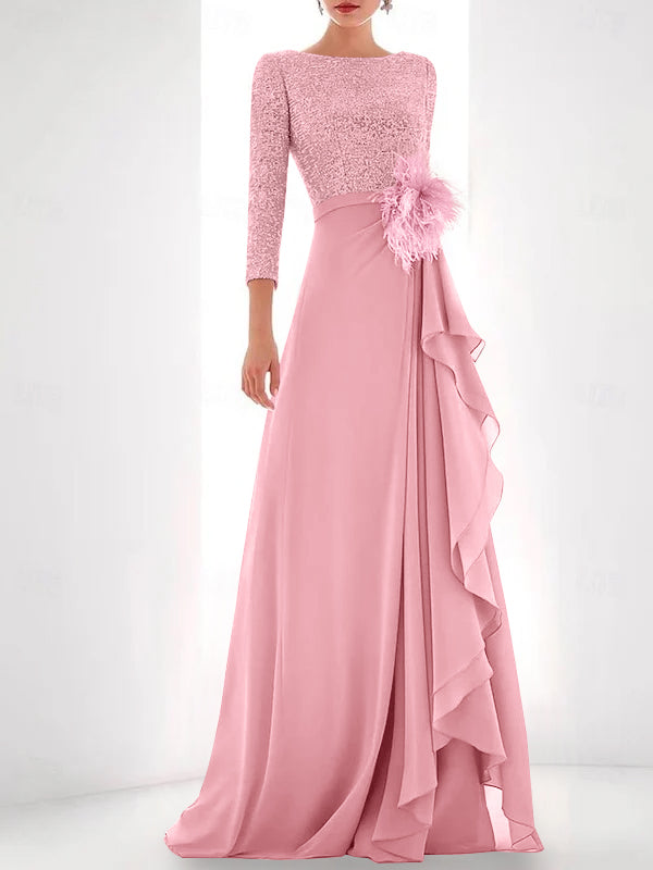 A-Line/Princess Jewel Neck Short Sleeves Short/Mini Vintage Dress With Sequin main image 0