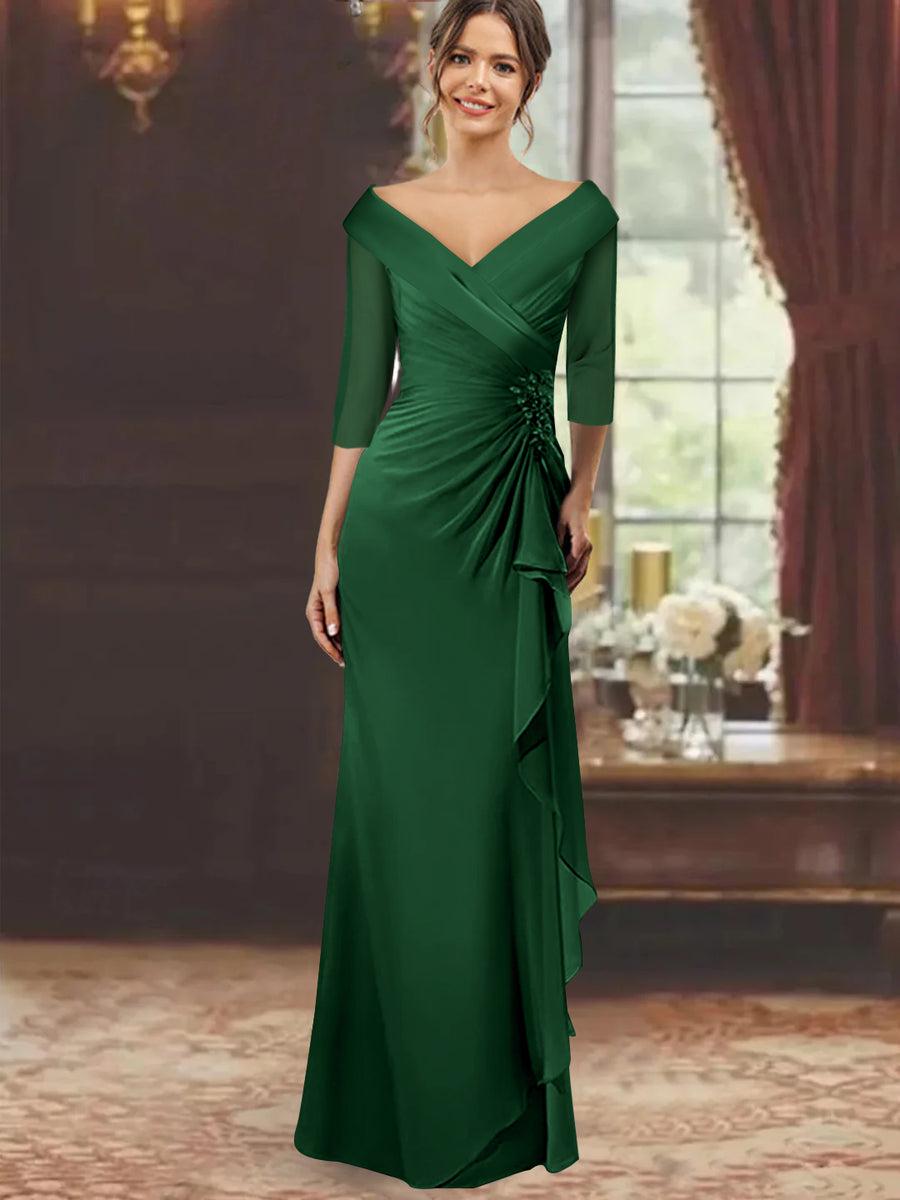 Stylish Dark Green Mother of the Bride Dresses That Will Wow Everyone - Mondressy Stylish Dark Green Mother of the Bride Dresses That Will Wow Everyone - Mondressy