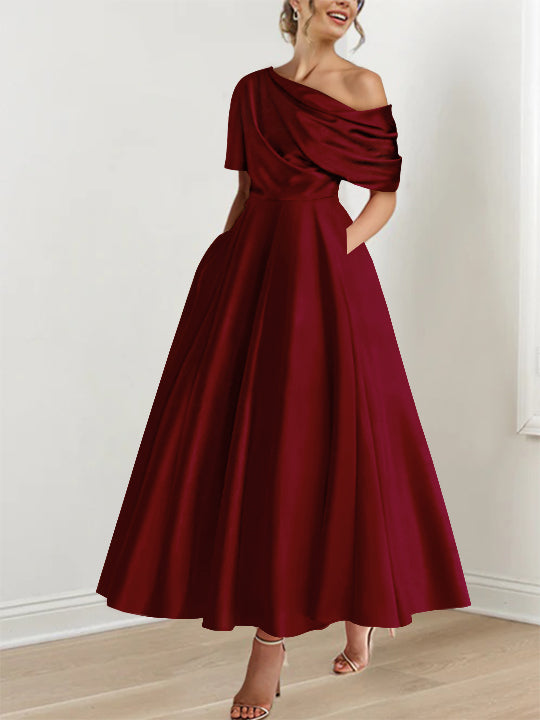 Burgundy Mother of the Bride & Groom Dresses | Mondressy Burgundy Mother of the Bride & Groom Dresses | Mondressy