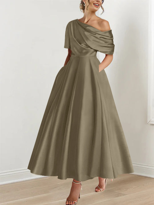 Taupe Mother of the Bride Dresses | Mondressy Taupe Mother of the Bride Dresses | Mondressy