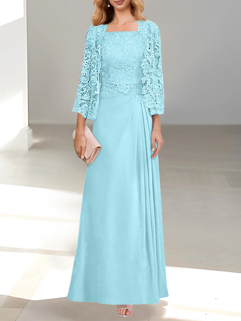 Luxurious Light Blue Mother of the Bride Dresses: Glamour and Elegance - Mondressy Luxurious Light Blue Mother of the Bride Dresses: Glamour and Elegance - Mondressy