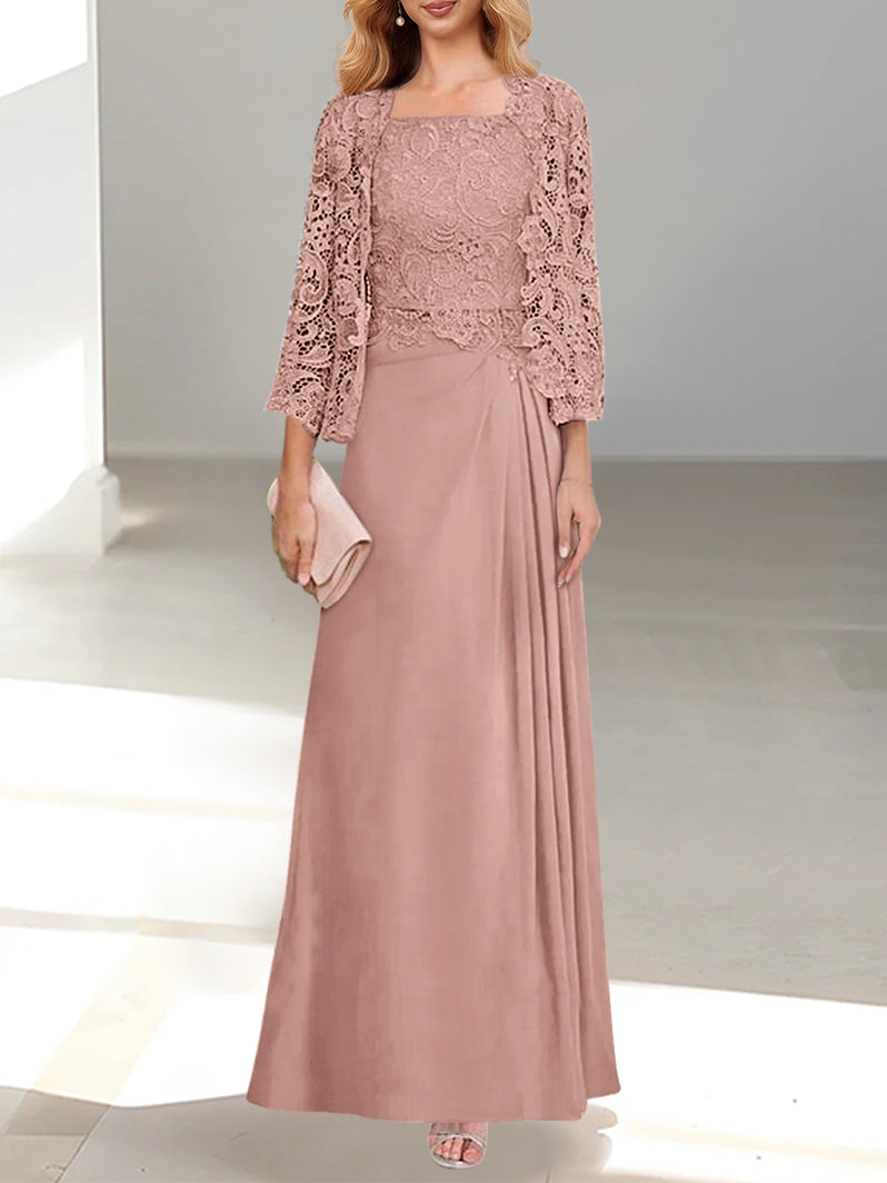 Elegant Vintage Mauve Mother of the Bride Dresses | Mondressy Elegant Vintage Mauve Mother of the Bride Dresses | Mondressy