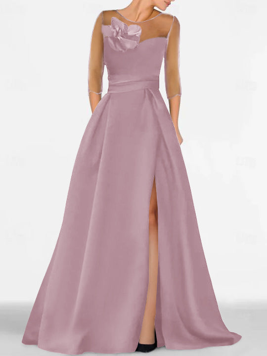 Elegant & Chic Dusty Rose Mother of the Bride Dresses - Mondressy Elegant & Chic Dusty Rose Mother of the Bride Dresses - Mondressy