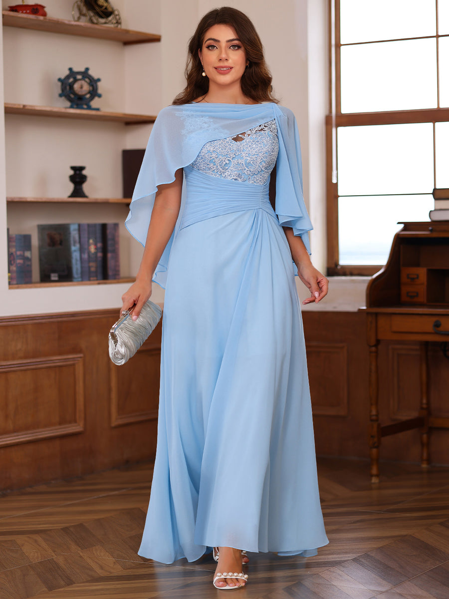 blue and pink mother of the bride dress 1351 | Dresses | Pink Mother Of The Bride Dressblue Short Sleeve Long Tulle Ball Gown
