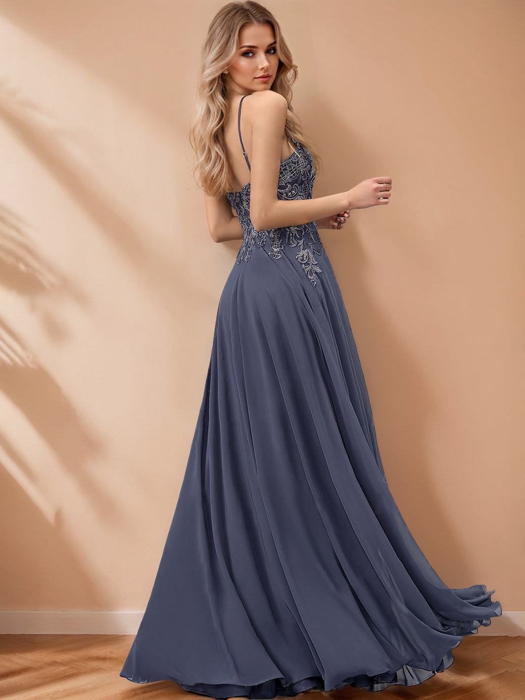 Chic Mother of the Bride Dresses A-Line/Princess Halter Sleeveless Floor-Length Sequins Appliques Formal Guest Evening Gowns, Stormy Chic Mother of the Bride Dresses A-Line/Princess Halter Sleeveless Floor-Length Sequins Appliques Formal Guest Evening Gowns, Stormy