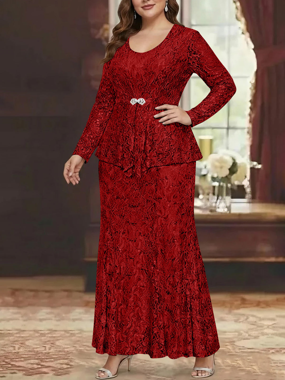 red lace 2 piece dress Satin Slip - Satin Midi Dress - Backless Midi Dress %0D%0A*%20Pay%20special%20attention%20on%20measurements%20to%20ensure%20proper%20fit Flormiss Watermelon Homecoming Dress 2026