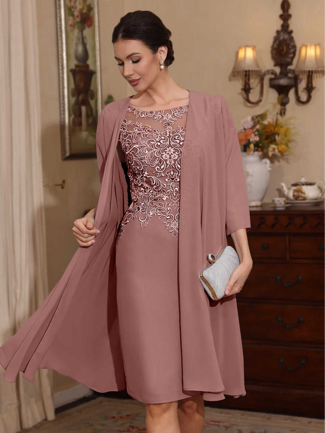 knee length dresses for sale Tadashi Shoji main image 1