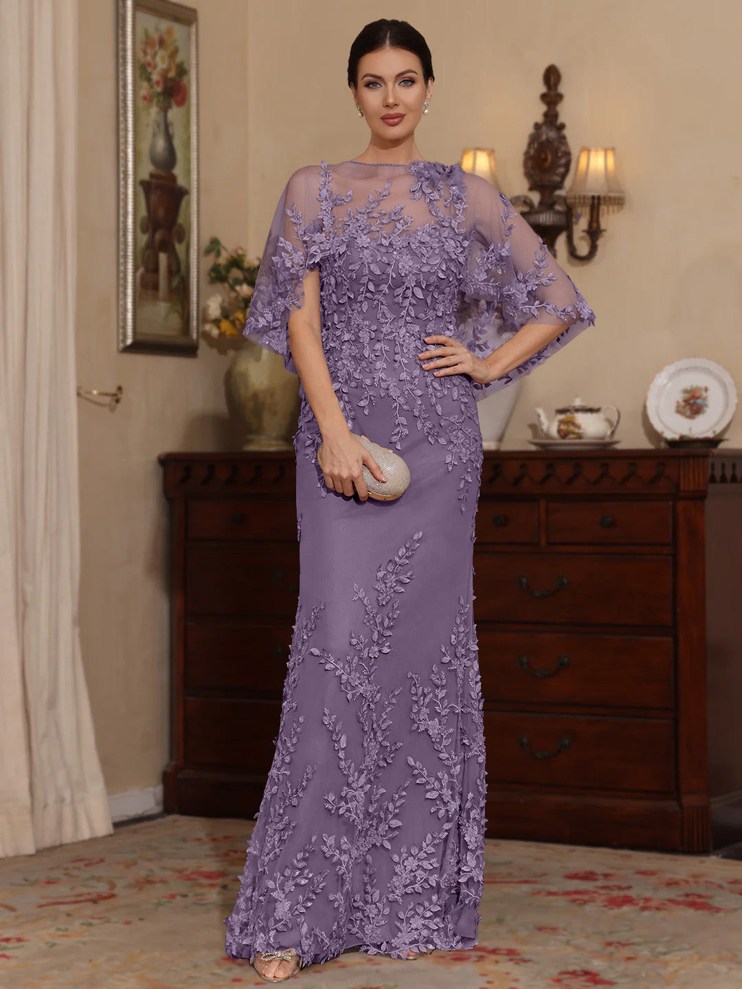 purple lace mother of the bride dress Purple Mother of the Bride or Groom Dresses