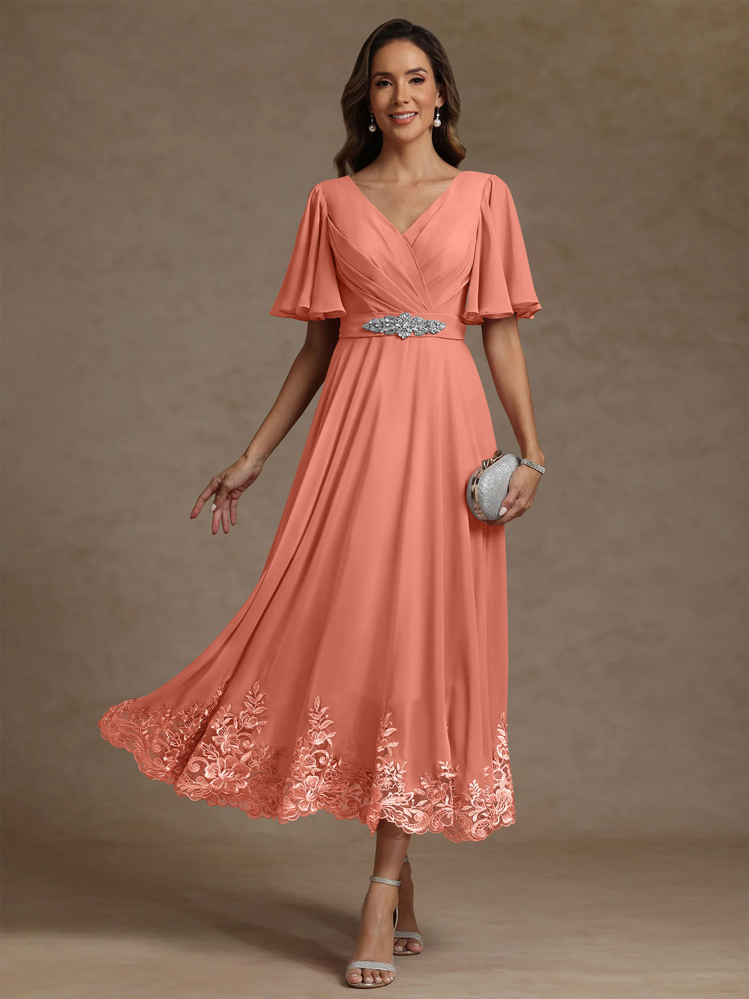 mother of the groom dresses short length Mother of the Bride Dress Style #29830