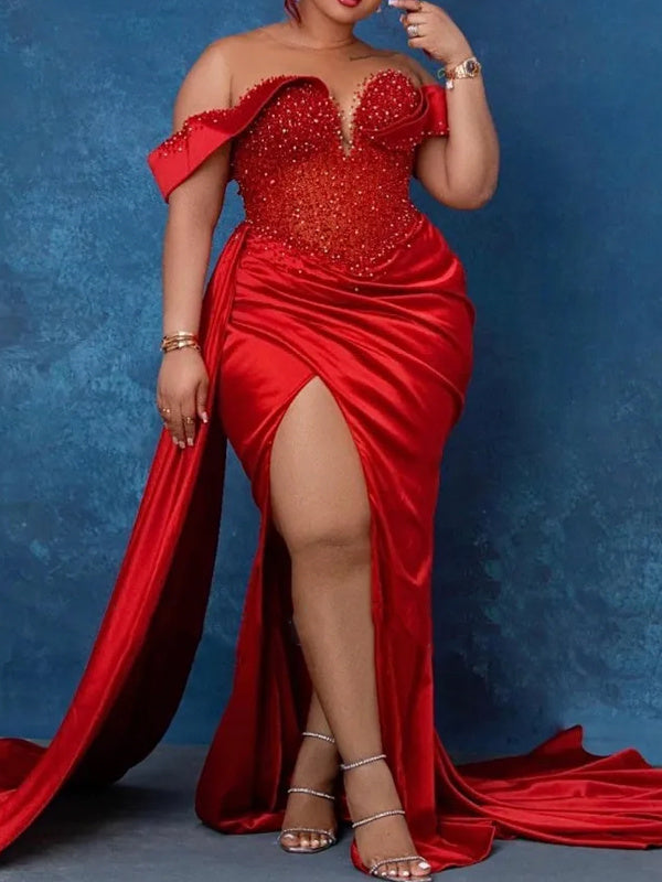 Plus Size Prom Dresses & Outfits 2026 | Flattering Styles for Curves - Mondressy Plus Size Prom Dresses & Outfits 2026 | Flattering Styles for Curves - Mondressy