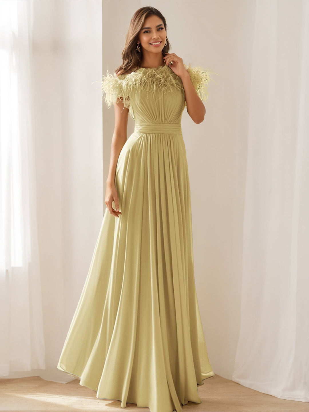 stretch chiffon dress ASOS Design - Maxi Dress - Women - Polyester/Spandex - 2 US