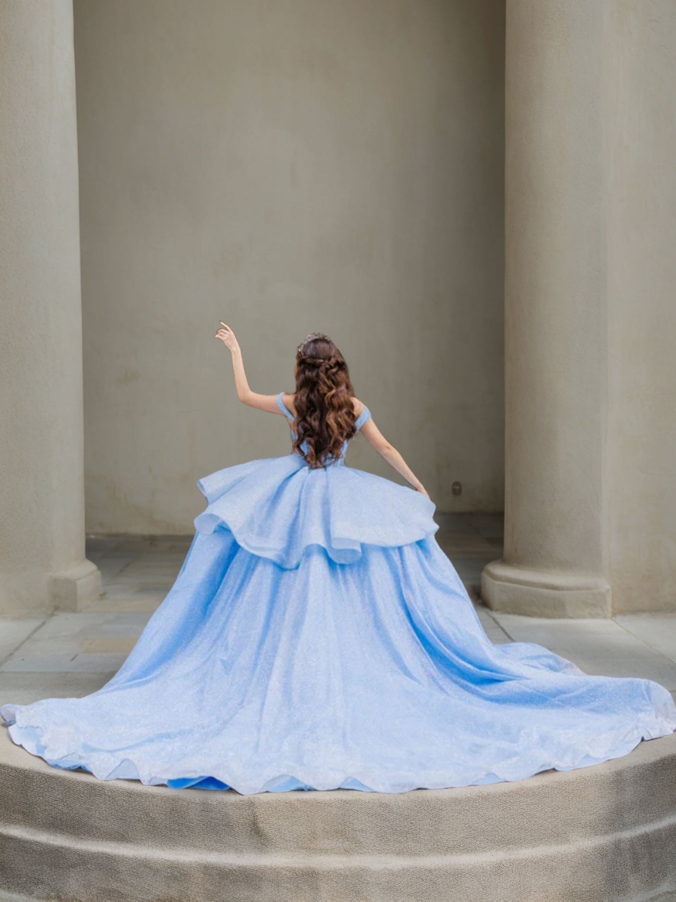 Ball Gown Sweetheart Sleeveless Floor-length Long Prom Dresses with Crystal Beadings and Sequins, Sky Blue Ball Gown Sweetheart Sleeveless Floor-length Long Prom Dresses with Crystal Beadings and Sequins, Sky Blue
