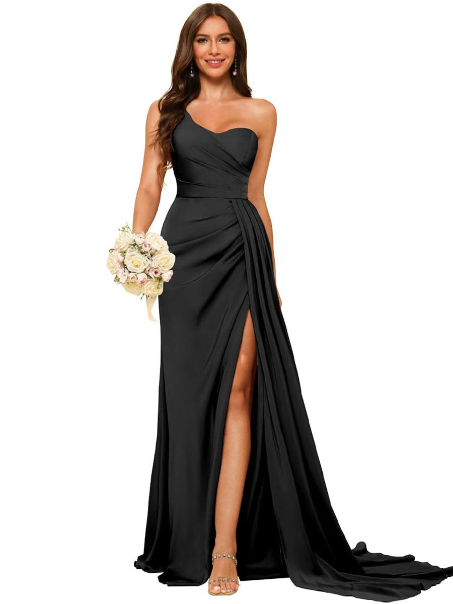 Black Bridesmaid Dresses 2026 | Elegant, Timeless & Flattering Styles - Mondressy Black Bridesmaid Dresses 2026 | Elegant, Timeless & Flattering Styles - Mondressy
