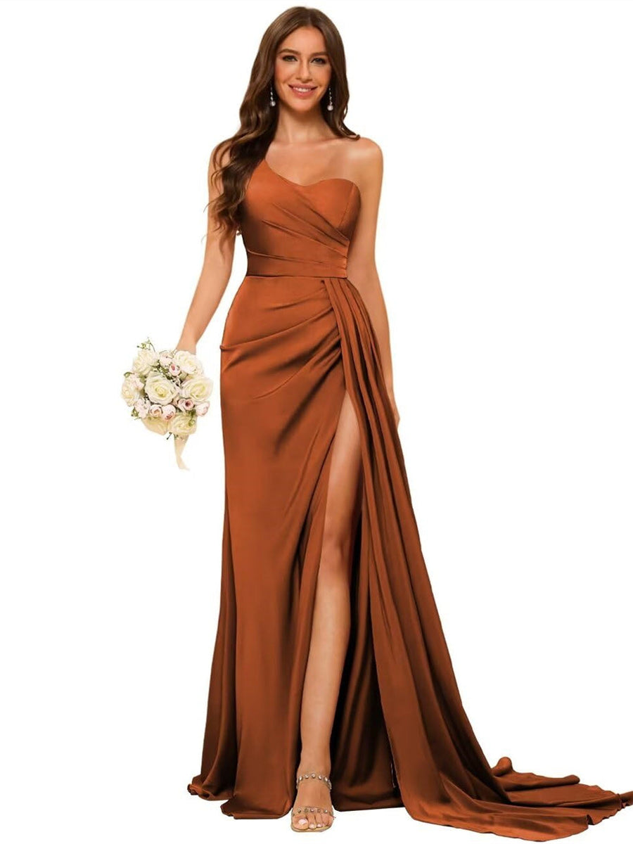 Burnt Orange Bridesmaid Dresses - Mondressy Burnt Orange Bridesmaid Dresses - Mondressy