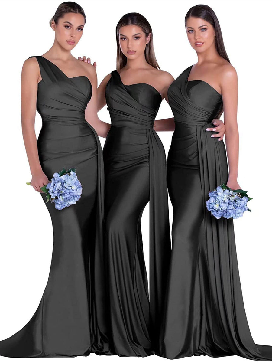 Black Bridesmaid Dresses 2026 | Elegant, Timeless & Flattering Styles - Mondressy Black Bridesmaid Dresses 2026 | Elegant, Timeless & Flattering Styles - Mondressy