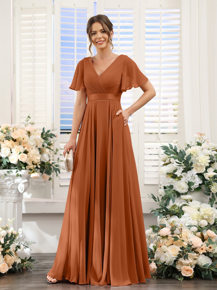 Burnt Orange Bridesmaid Dresses - Mondressy Burnt Orange Bridesmaid Dresses - Mondressy