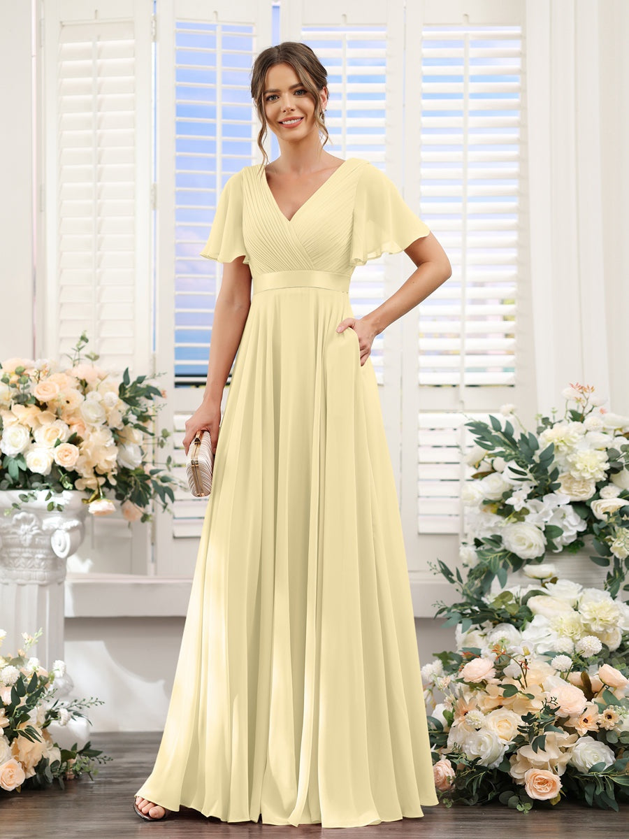 Yellow Bridesmaid Dresses - Mondressy Yellow Bridesmaid Dresses - Mondressy