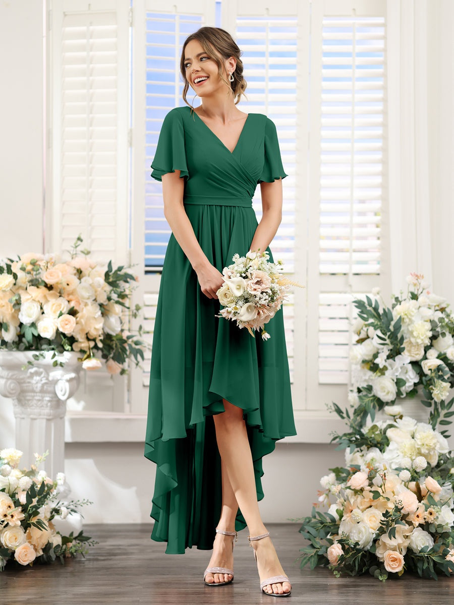 Dark Green Bridesmaid Dresses - Mondressy Dark Green Bridesmaid Dresses - Mondressy