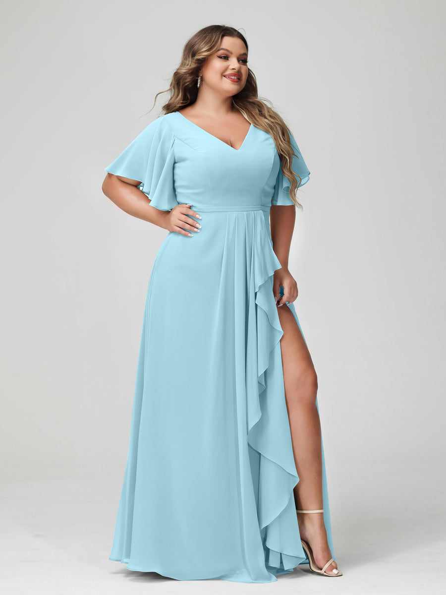 maya bridesmaid dresses grey Maya Tall Maya Tall Bridesmaid v neck maxi tulle dress with tonal delicate sequins in silver - Microchip