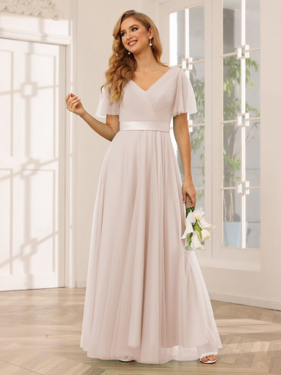 Dusty Rose Bridesmaid Dresses - Mondressy Dusty Rose Bridesmaid Dresses - Mondressy