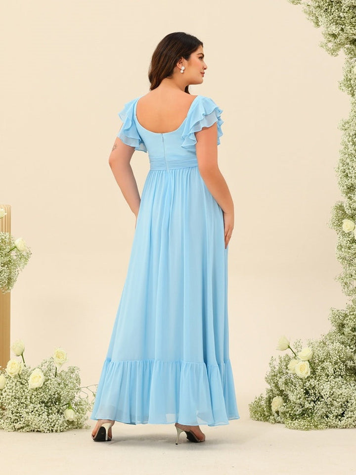 Ankle-Length Bridesmaid Dresses - Mondressy Ankle-Length Bridesmaid Dresses - Mondressy