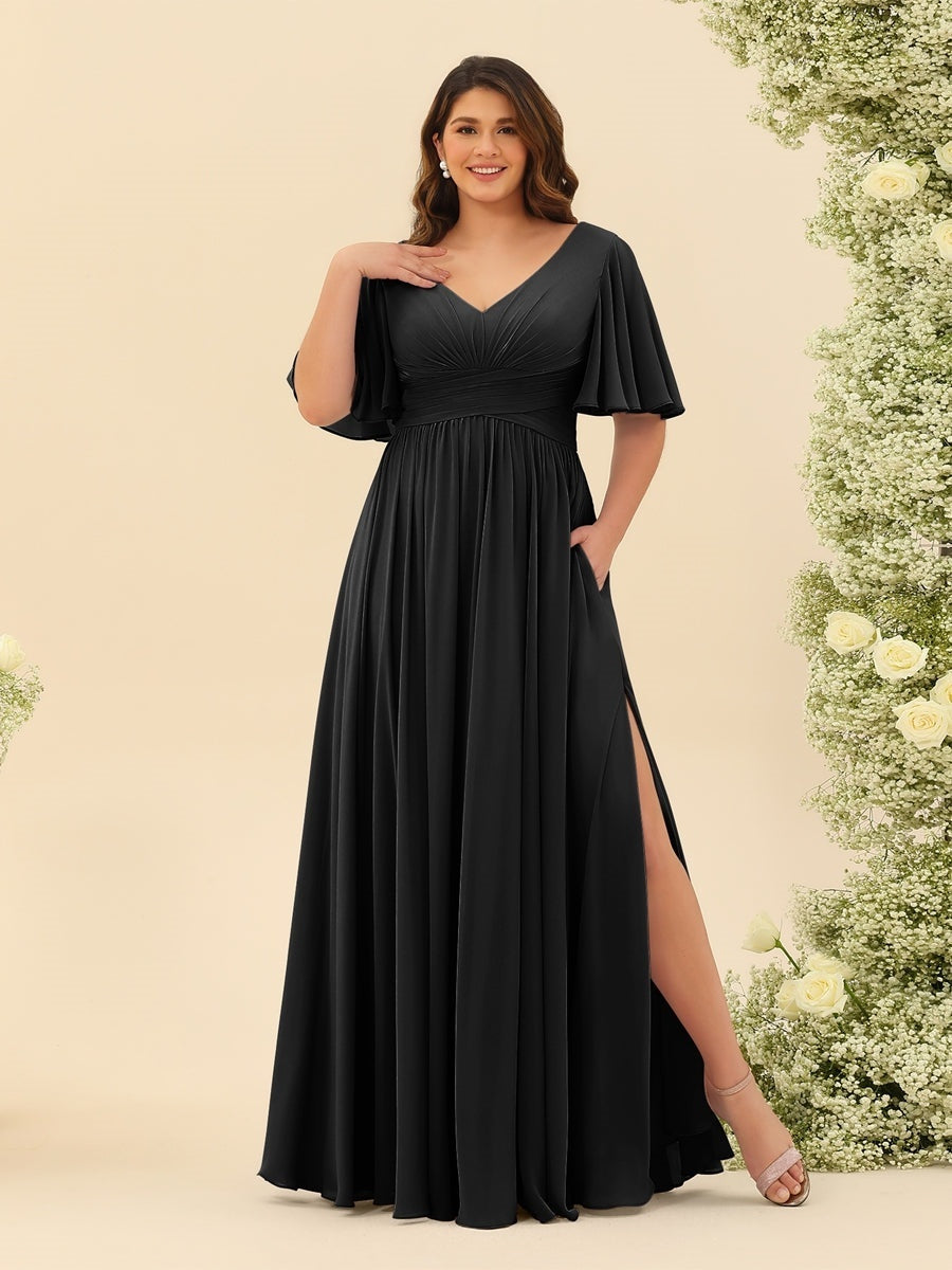Black Bridesmaid Dresses 2026 | Elegant, Timeless & Flattering Styles - Mondressy Black Bridesmaid Dresses 2026 | Elegant, Timeless & Flattering Styles - Mondressy