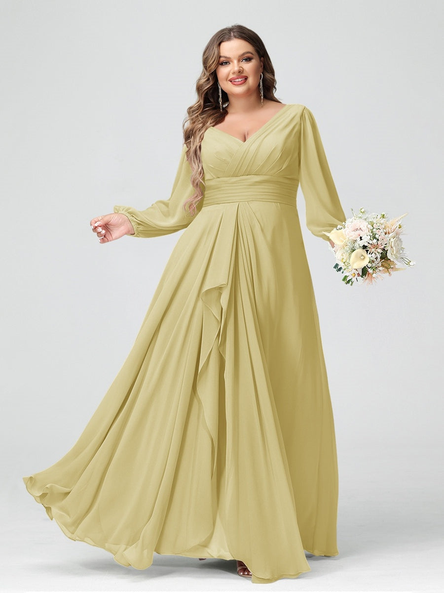 Bridesmaid Dress Plus Size Yellow Evening Gowns Plus Size Bridesmaid Dresses Sage 2026 Chiffon A-Line Bridesmaid Dress Plus Size Yellow Evening Gowns Plus Size Bridesmaid Dresses Sage 2026 Chiffon A-Line