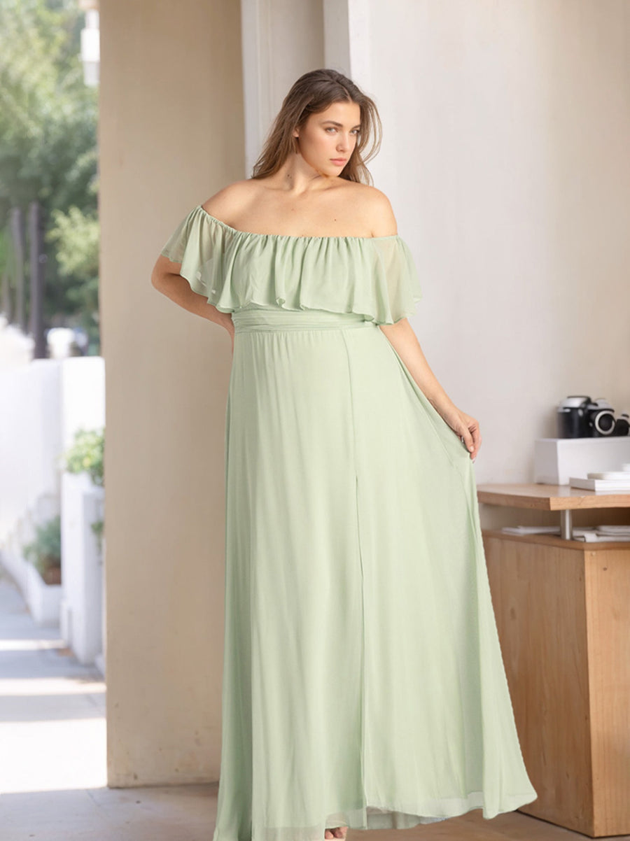 offsum womens sleeveless dress bridesmaid Pairuodas Womens Bridesmaid Dress Cowl Neck Sleeveless A Line Chiffon Floor Length Formal Dress Black at Amazon Women's Clothing store